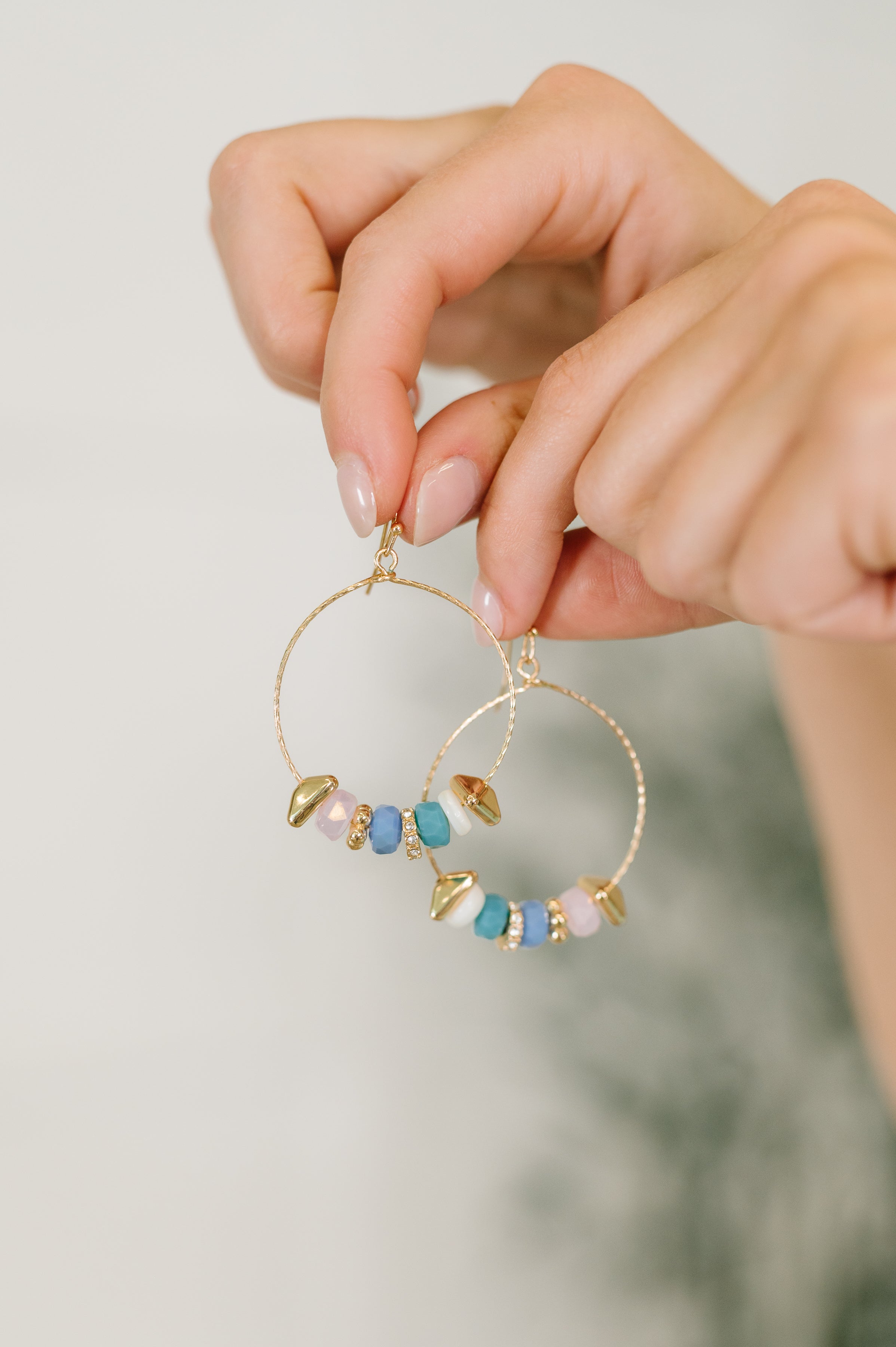 Wouldn't Put It Pastel Her Hoop Earrings - Charming Charlie