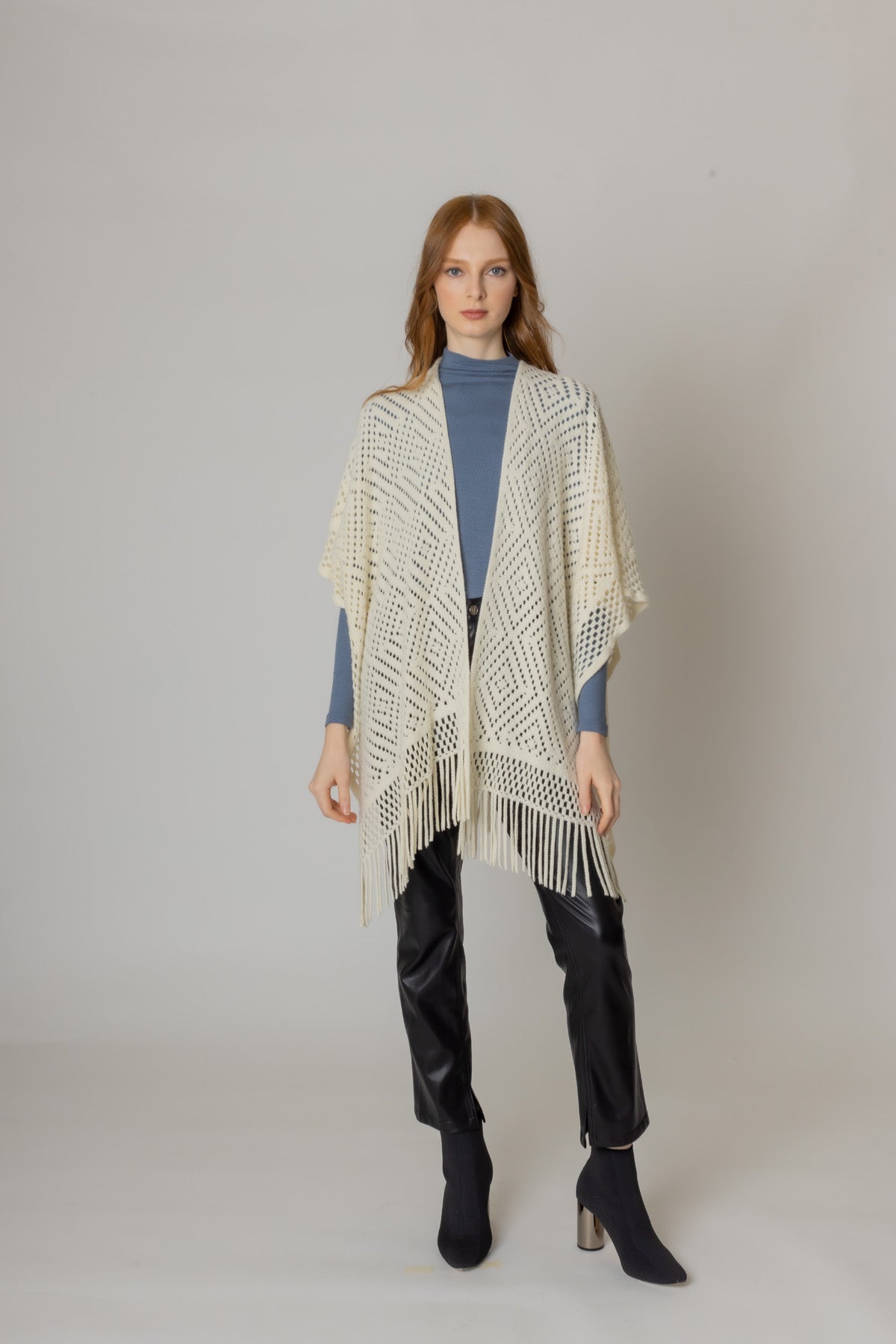 Geometric Ruana - Charming Charlie