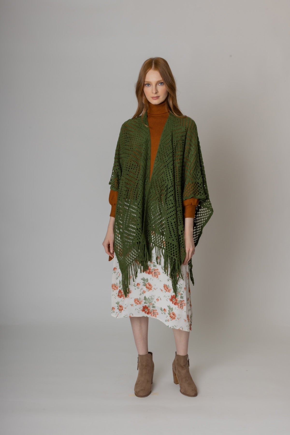 Geometric Ruana - Charming Charlie