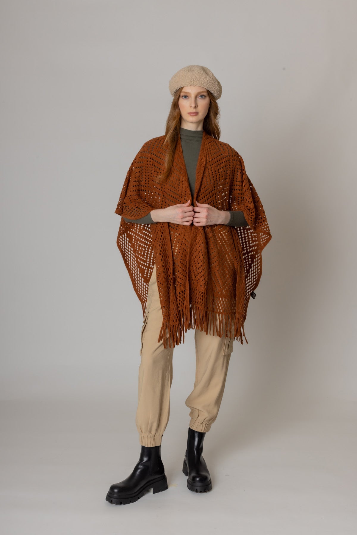 Geometric Ruana - Charming Charlie