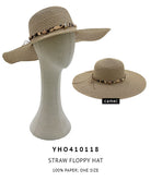 Straw Floppy Hat - Charming Charlie