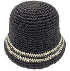 Stripe Straw Bucket Hat - Charming Charlie