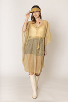 Lurex String Poncho - Charming Charlie