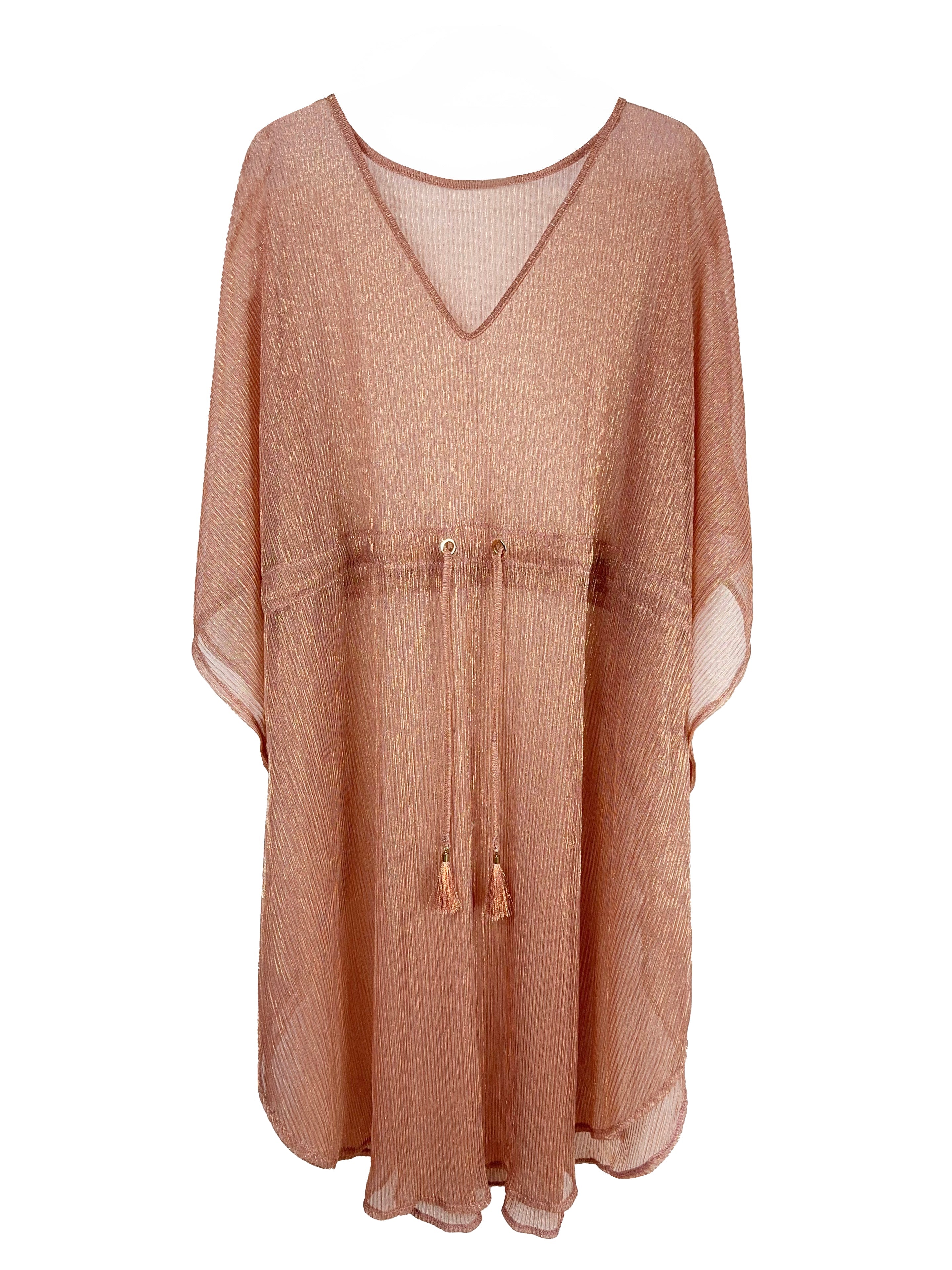 Lurex String Poncho - Charming Charlie