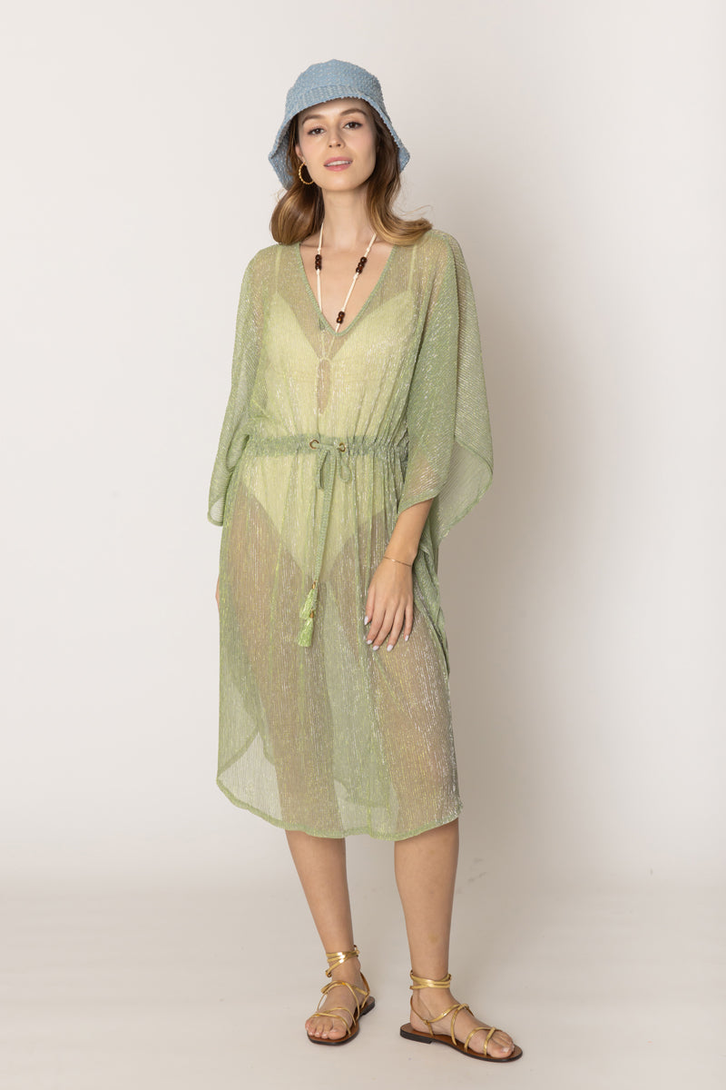 Lurex String Poncho - Charming Charlie