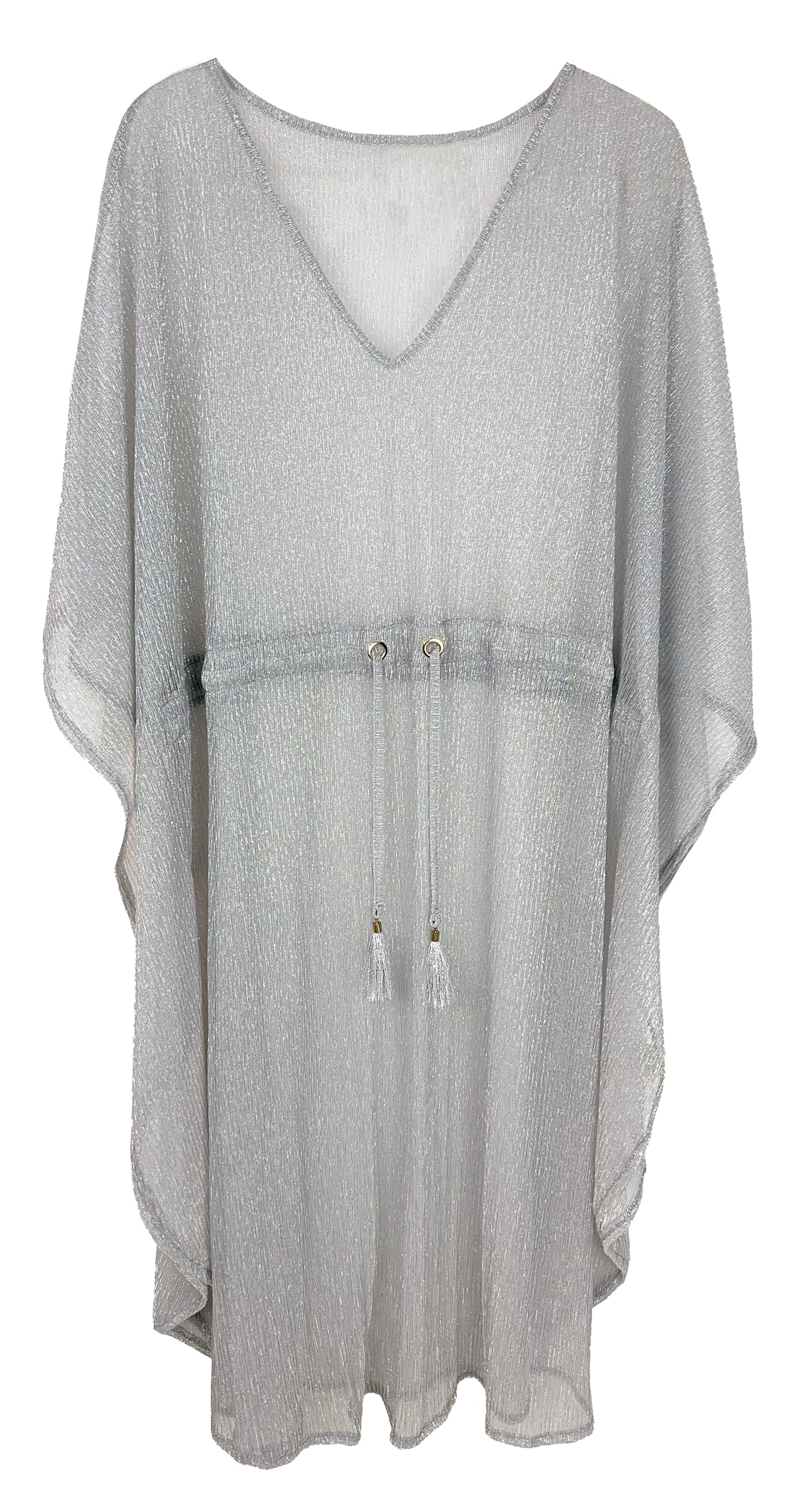 Lurex String Poncho - Charming Charlie