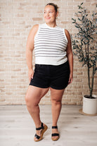Yacht Life Striped Knit Tank - Charming Charlie