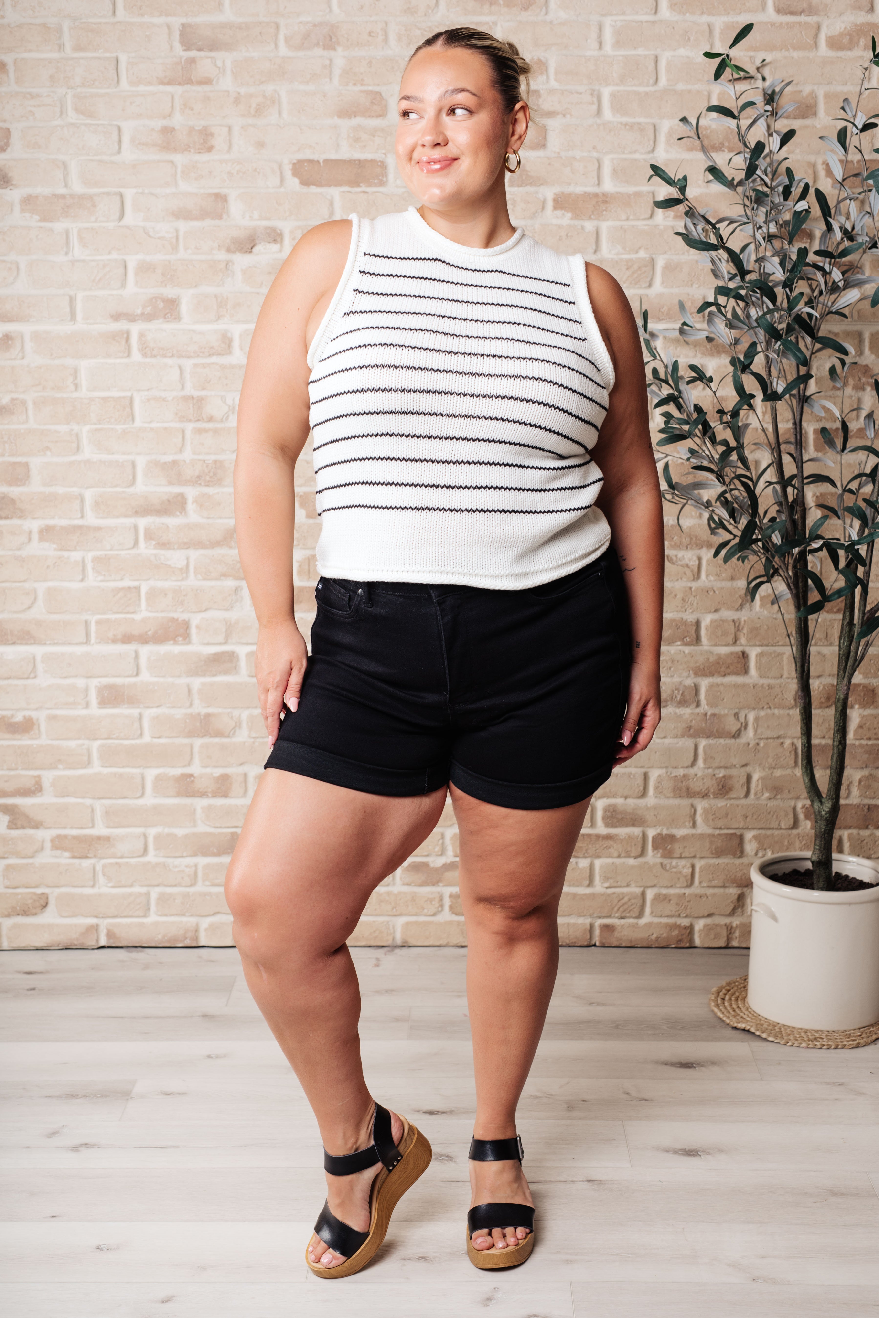 Yacht Life Striped Knit Tank - Charming Charlie