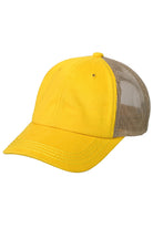 Yellow C.C Cotton Brushed Baseball Cap offers a stylish and comfortable solution for your everyday headwear needs. Made from high-quality cotton brushed material, this cap provides a soft and cozy fit. With its classic design and durable construction, it's the perfect addition to any outfit.