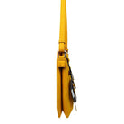 Yellow Trendy Womens Soft Leather Crossbody Purse Shoulder Bag. Convertible bags great for different activities including quick getaways, long weekends, picnics, beach or even to go to the gym! Works with any outfit and will always get compliment from others. Roomy enough to carry all of your essentials, shoulder strap provides comfortable, hassle-free carrying, suitable for different ages, ideal for everyday use. 