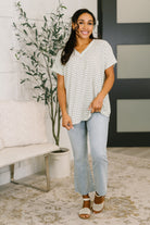 You Just Get It V-Neck Top - Charming Charlie