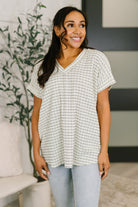 You Just Get It V-Neck Top - Charming Charlie