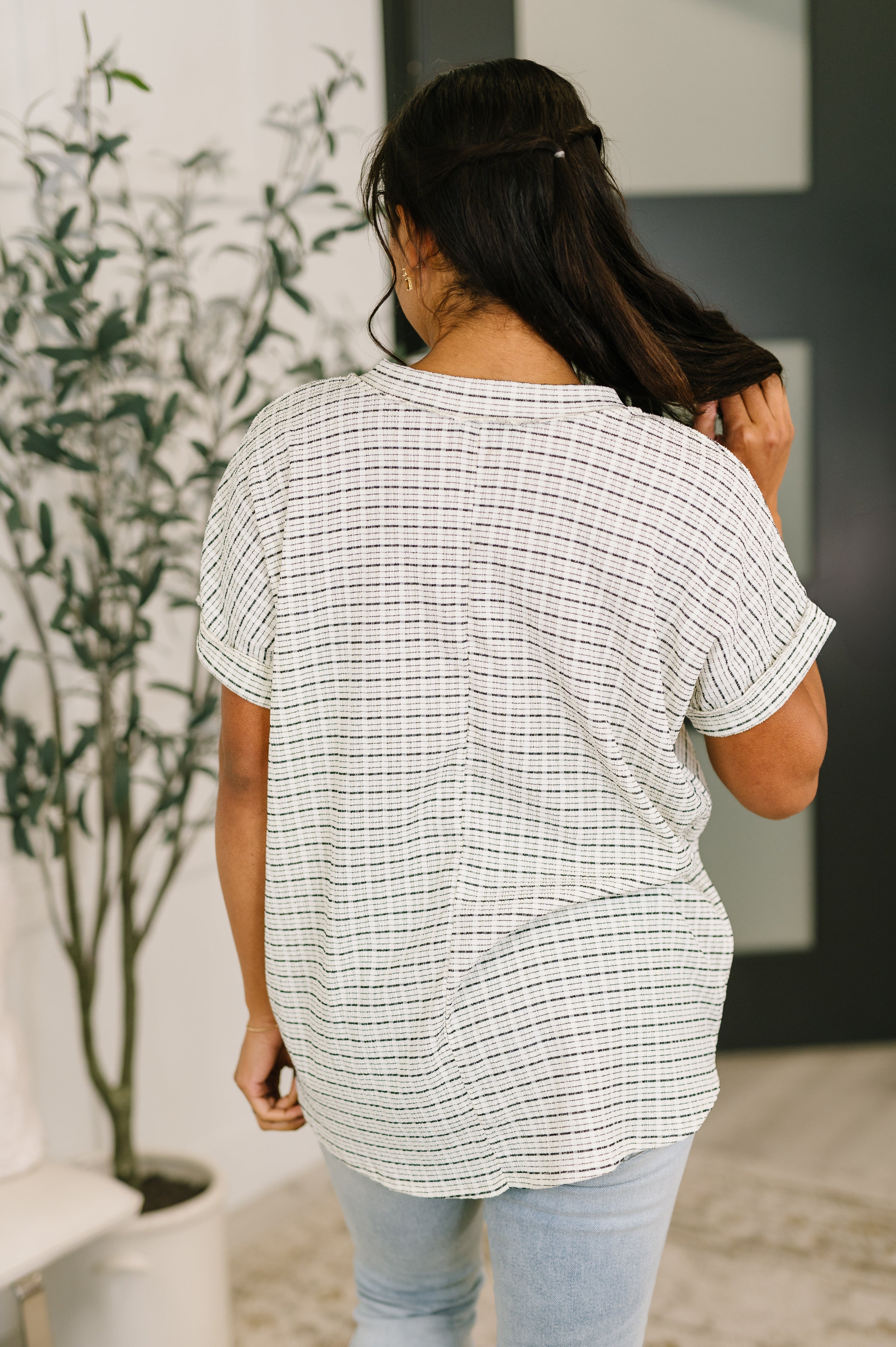 You Just Get It V-Neck Top - Charming Charlie