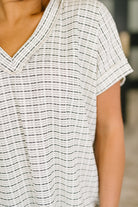 You Just Get It V-Neck Top - Charming Charlie