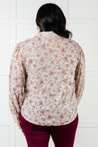 You and I Connect Floral Button Up Blouse - Charming Charlie