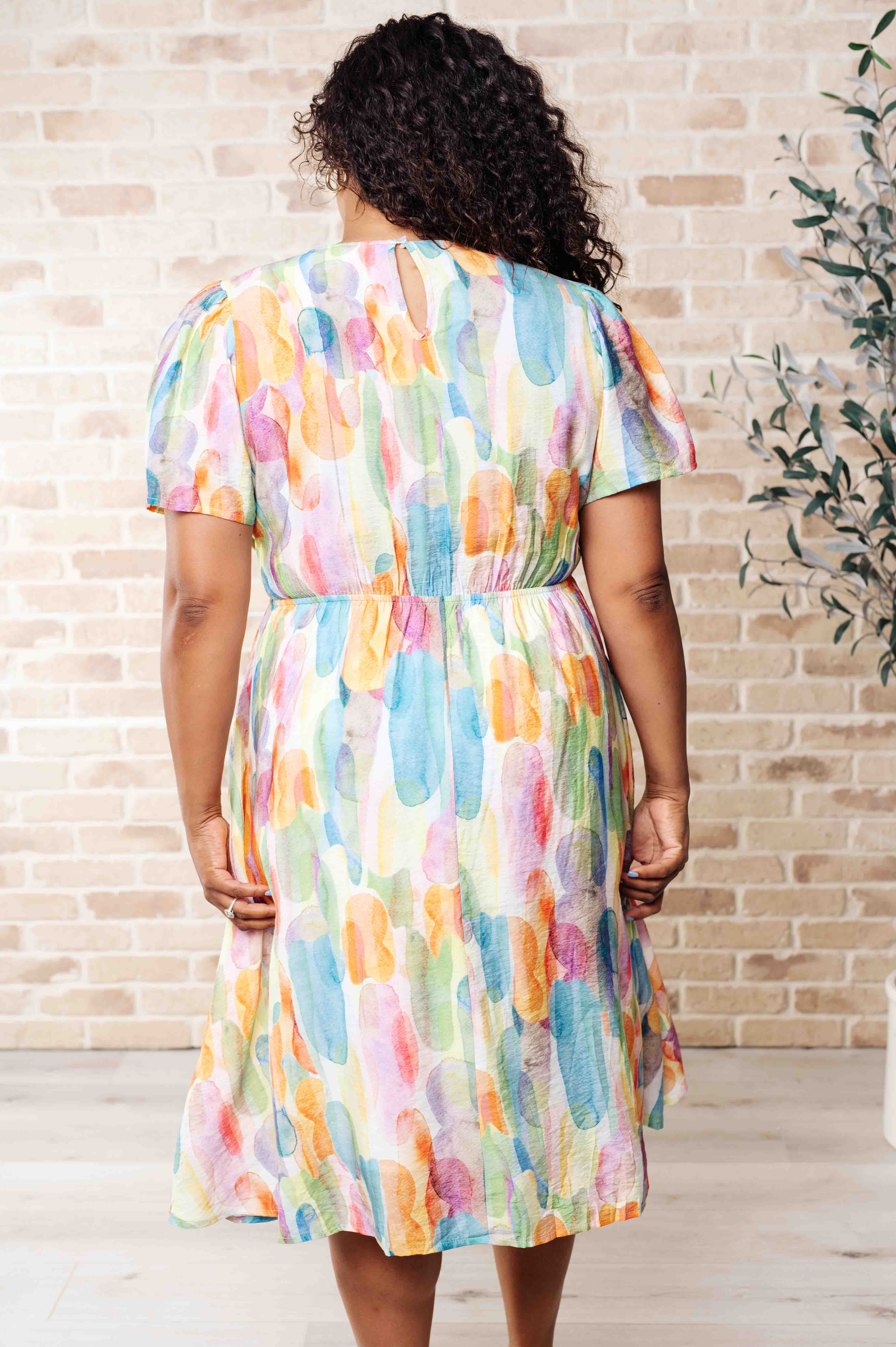 Young, Wild & Free Round Neck Dress - Charming Charlie