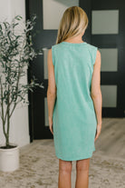 Your Attention Mineral Wash T-Shirt Dress - Charming Charlie