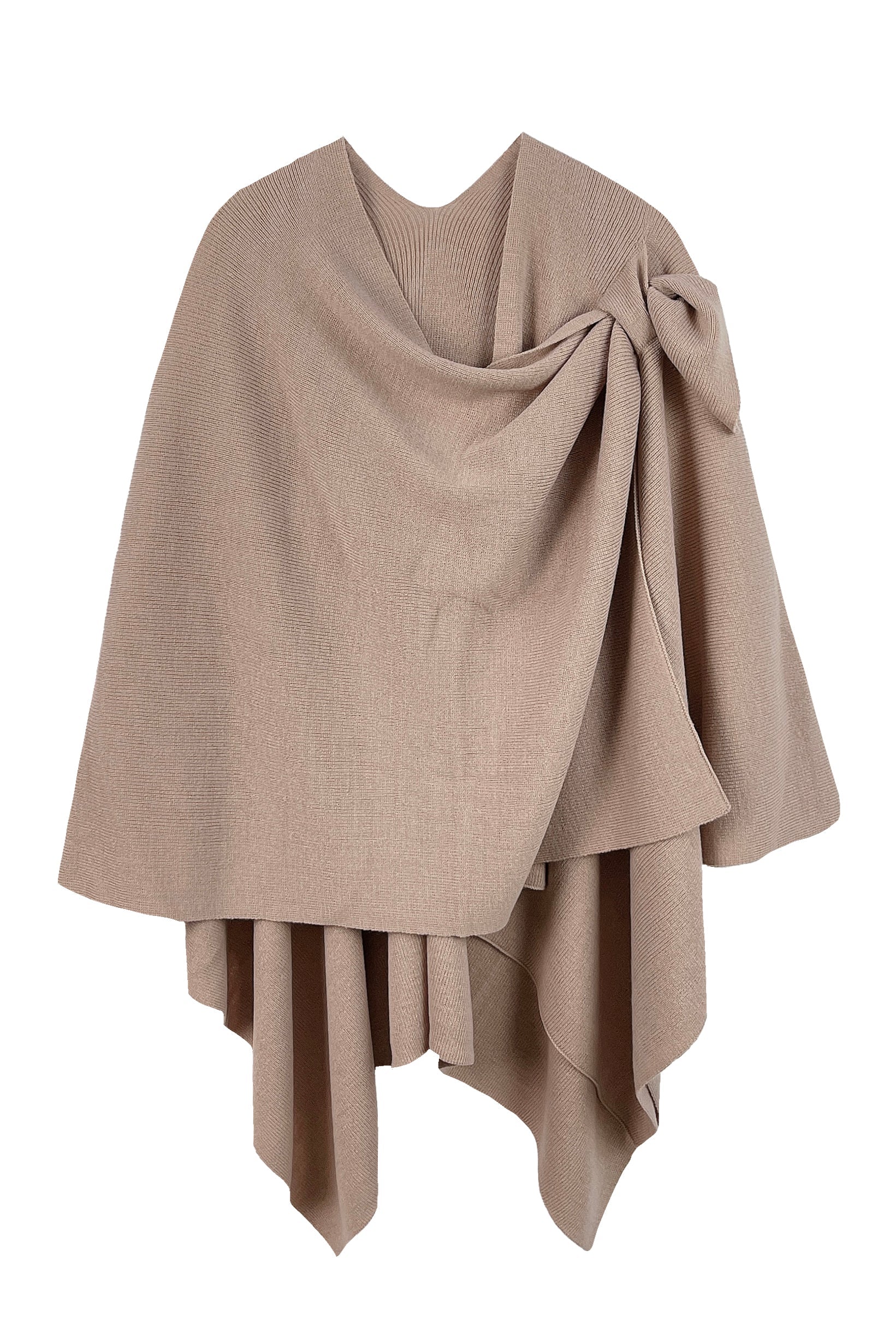 Solid Ruana With Shoulder Strap - Charming Charlie
