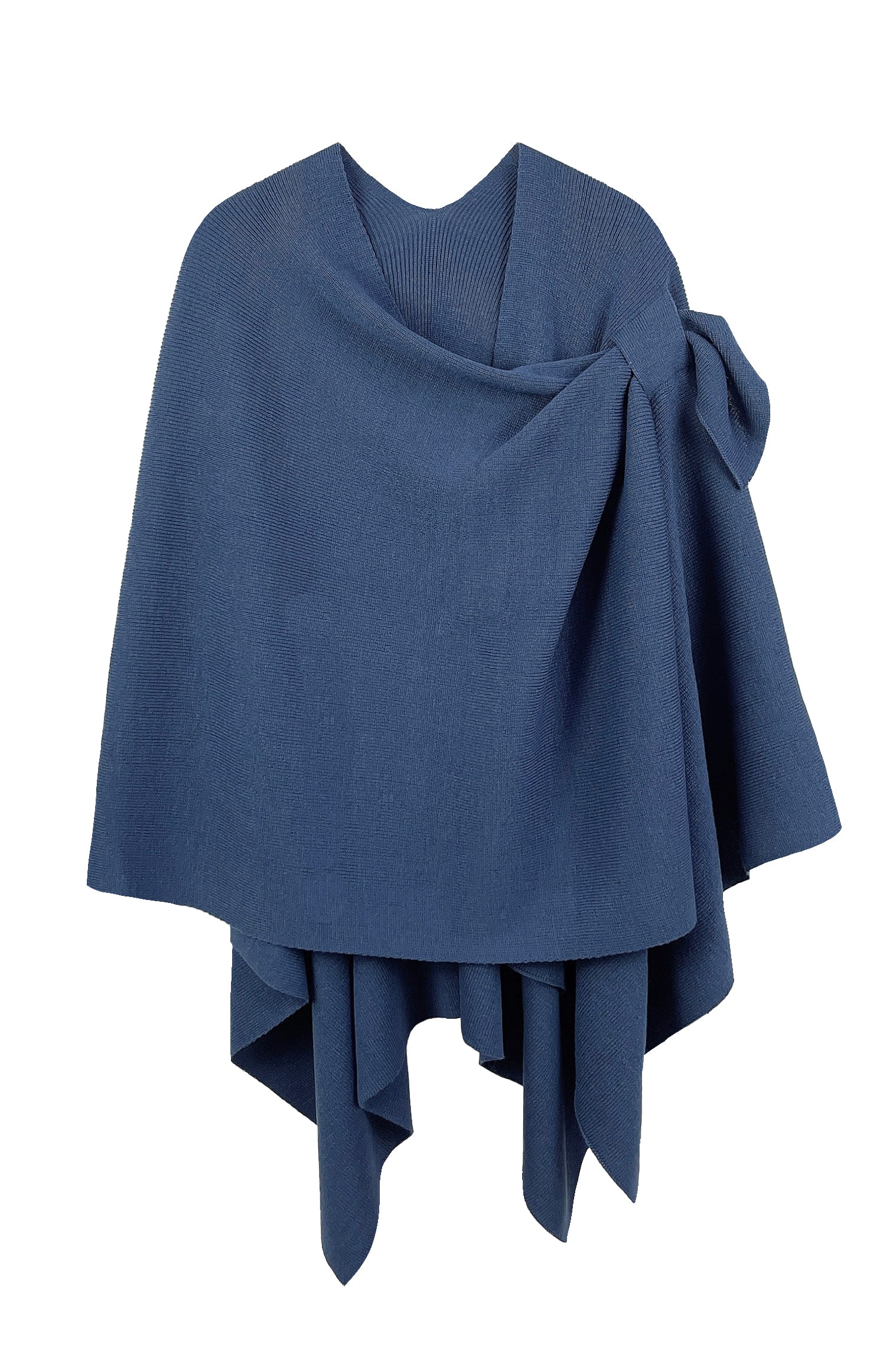 Solid Ruana With Shoulder Strap - Charming Charlie