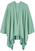 Solid Ruana With Shoulder Strap - Charming Charlie