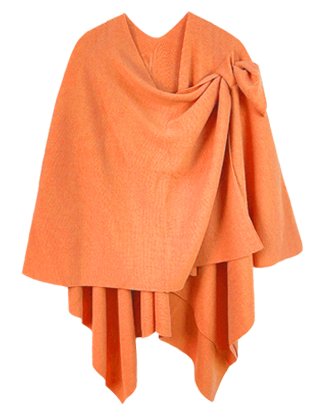 Solid Ruana With Shoulder Strap - Charming Charlie
