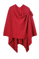 Solid Ruana With Shoulder Strap - Charming Charlie