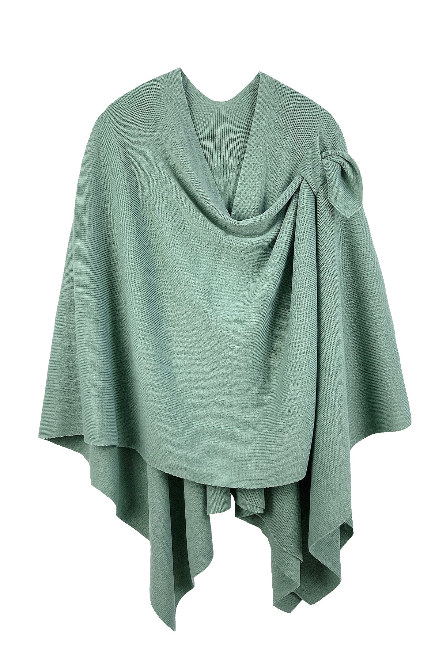 Solid Ruana With Shoulder Strap - Charming Charlie