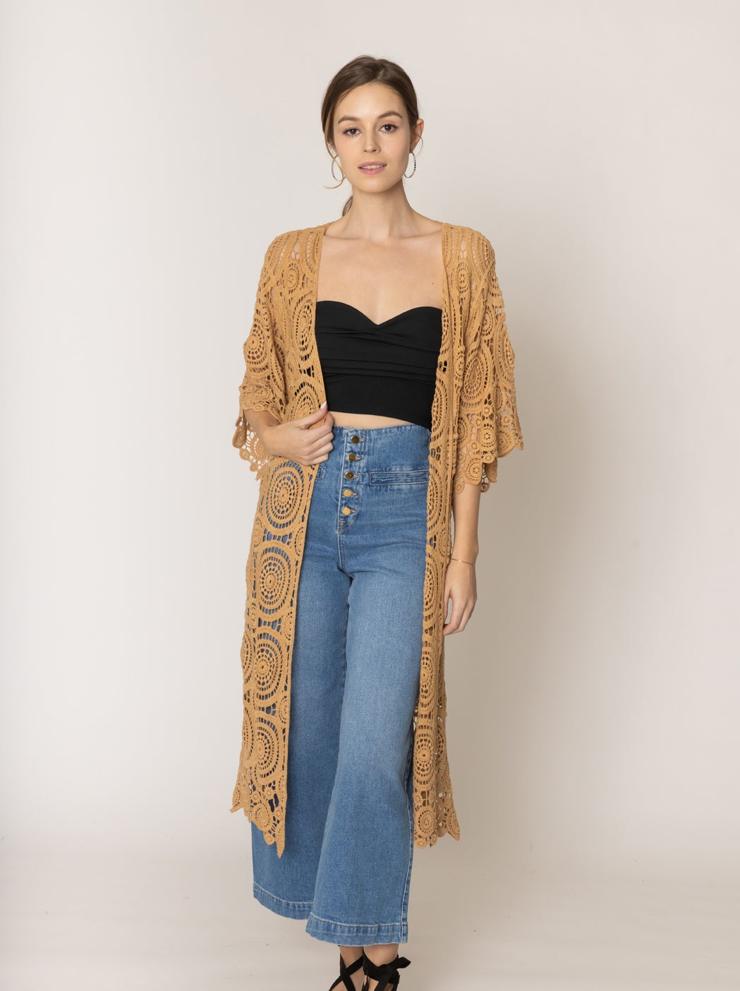 Crochet Cardigan - Charming Charlie