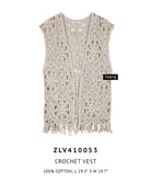 Crochet Vest - Charming Charlie