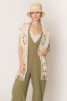 Crochet Vest - Charming Charlie