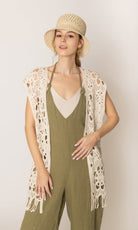 Crochet Vest - Charming Charlie