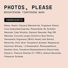 Versed Photos, Please - Tightening, Brightening Face Mask with Turmeric and Kaolin Clay - Pore-Tightening, Hydrating Facial Mask Exfoliates, Removes Blackheads, Evens Skin Tone (1.5 fl oz) - Charming Charlie