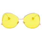 EUGENE | CD05 - Women's Trendy Oversized Pantone Lens Sunglasses - Cramilo Eyewear - Stylish Trendy Affordable Sunglasses Clear Glasses Eye Wear Fashion