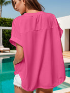 Bow Round Neck Short Sleeve T-Shirt - Charming Charlie