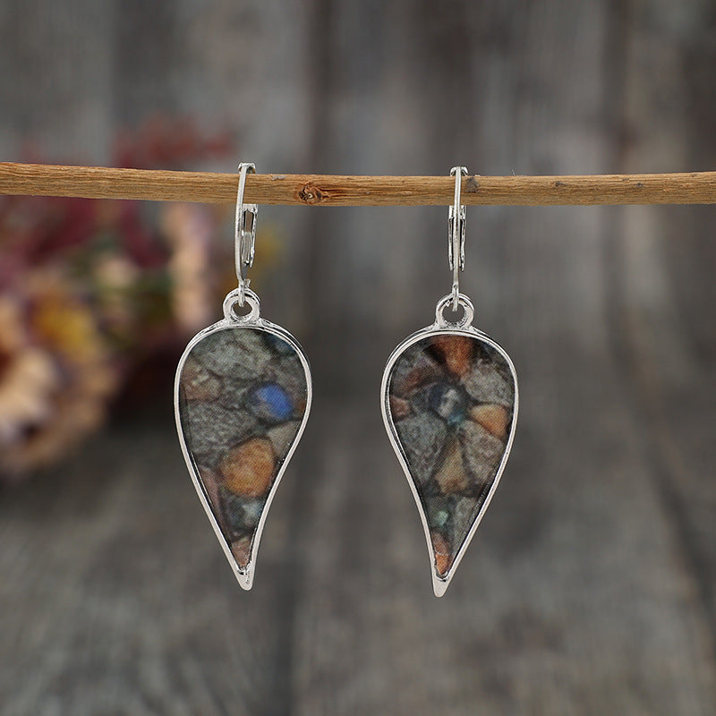 Natural Stone Dangle Earrings – Charming Charlie