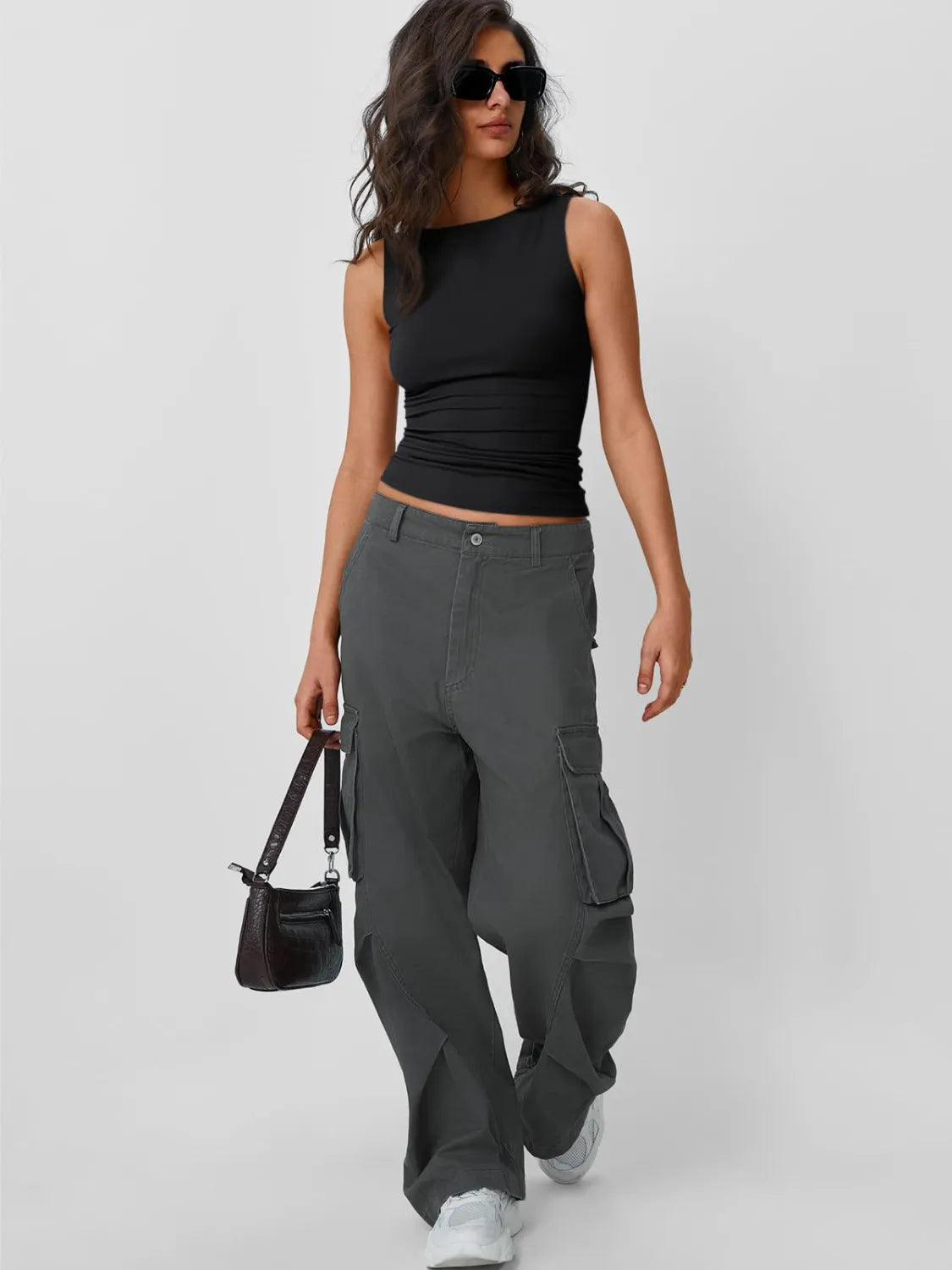 Round Neck Sleeveless Tank