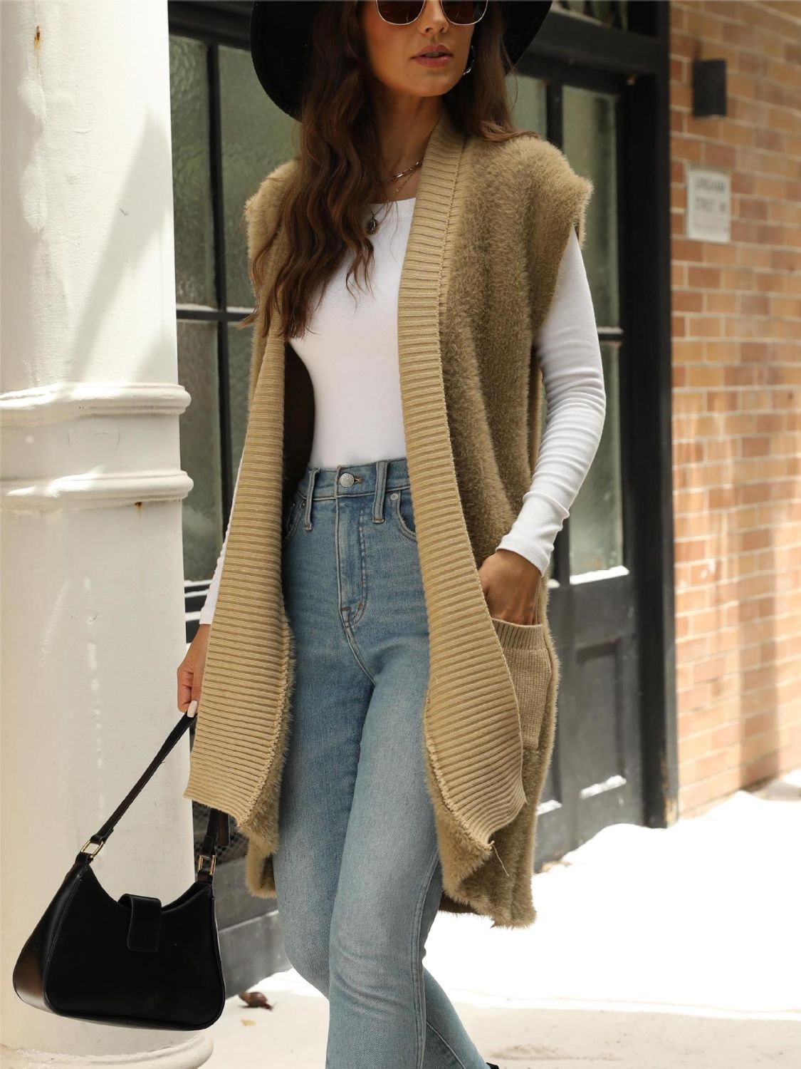 Pocketed Open Front Cap Sleeve Cardigan – Charming Charlie
