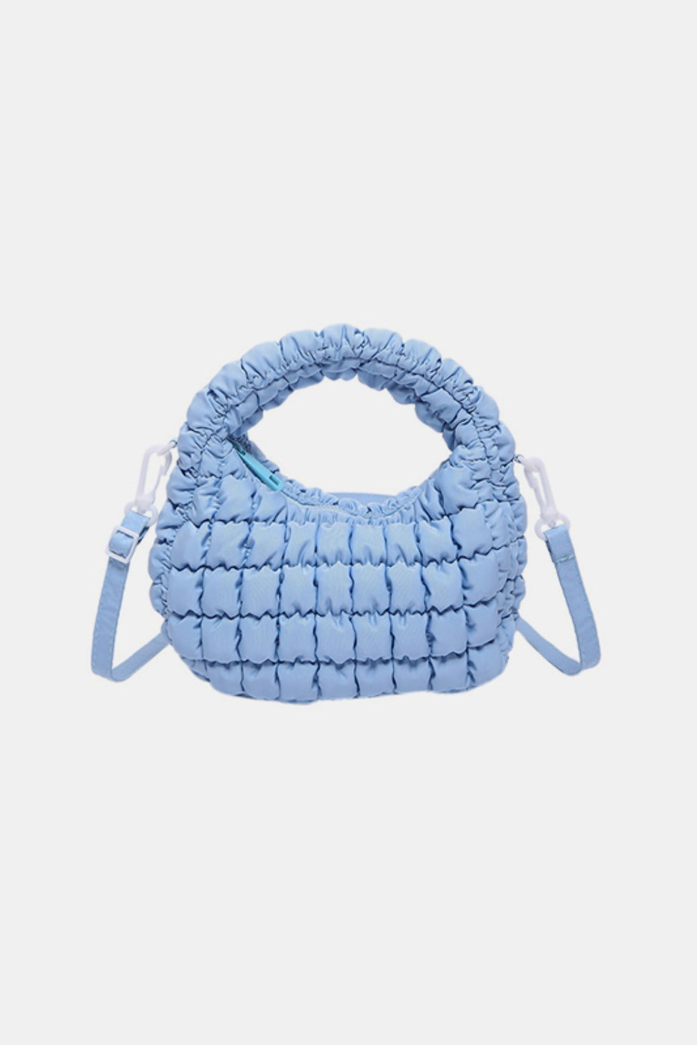 Quilted Puffy Removable Strap Crossbody Bag - Charming Charlie