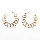Gold Circle Hoop Earrings - Charming Charlie