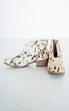 All Roads Bootie in Black and White - Charming Charlie