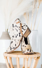 All Roads Bootie in Black and White - Charming Charlie