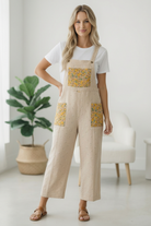 Sunflower Patch Pocket Overalls - Charming Charlie