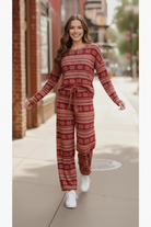 Red Holiday Fair Isle Set - Charming Charlie