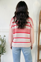 Sweet Talker Pink Stripe Sweater - Charming Charlie