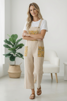 Sunflower Patch Pocket Overalls - Charming Charlie