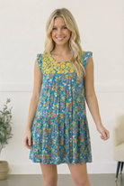 The Wildflower Whimsy Embroidered Dress - Charming Charlie