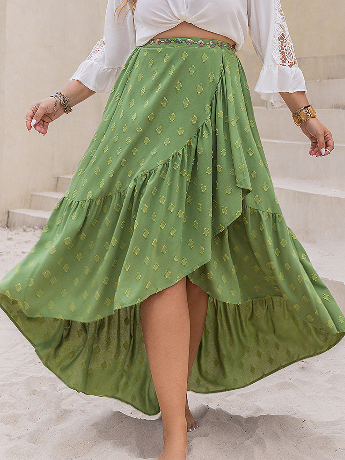 Plus Size High-Low Skirt - Charming Charlie