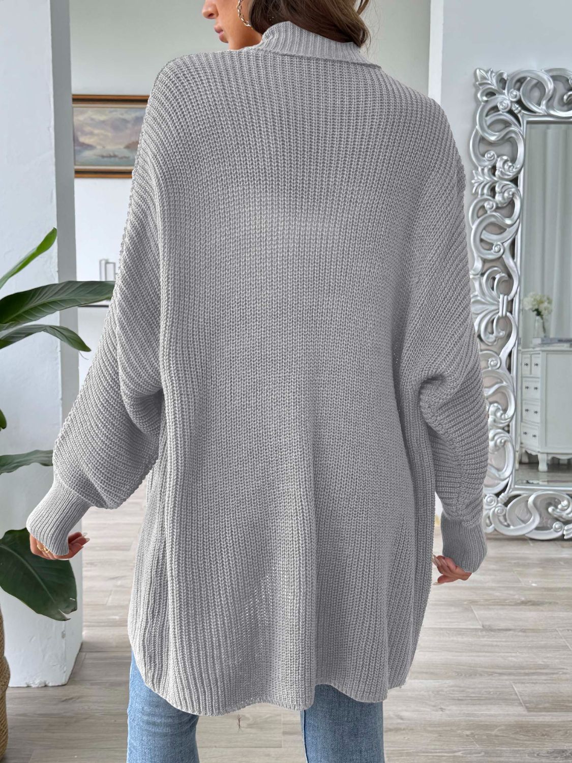 Open Front Long Sleeve Cardigan – Charming Charlie
