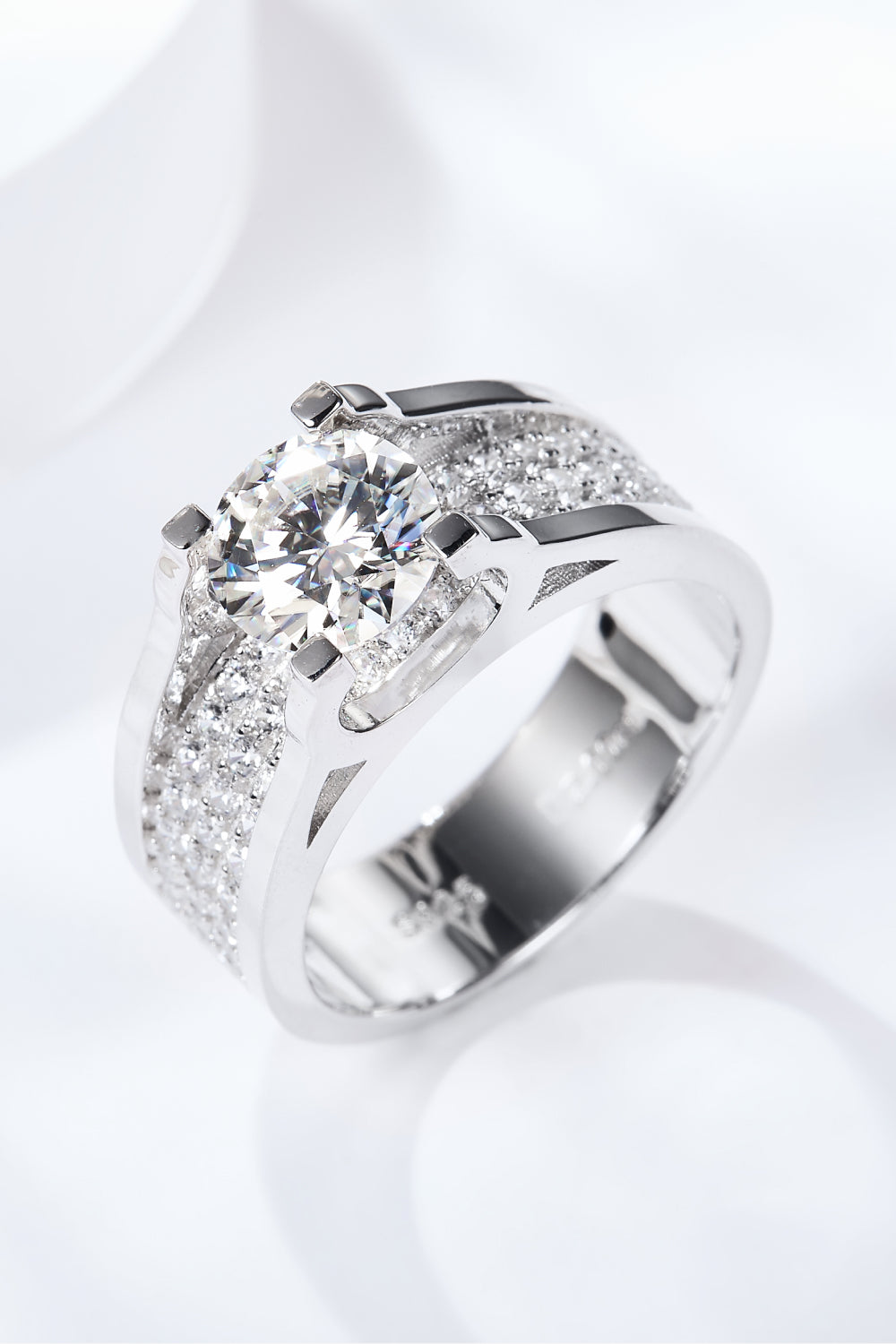 Made To Shine 1 Carat Moissanite Ring - Charming Charlie