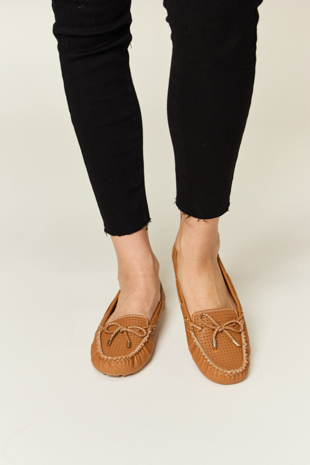 Forever Link Bow Decor Flat Loafers - Charming Charlie